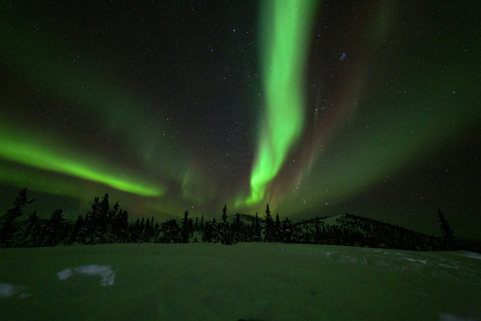 Aurora borealis Alaska