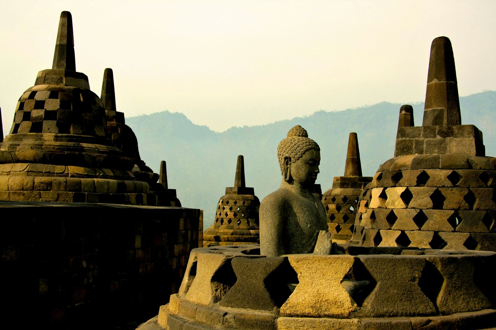 Borobudur Temple Central Java Indonesia
