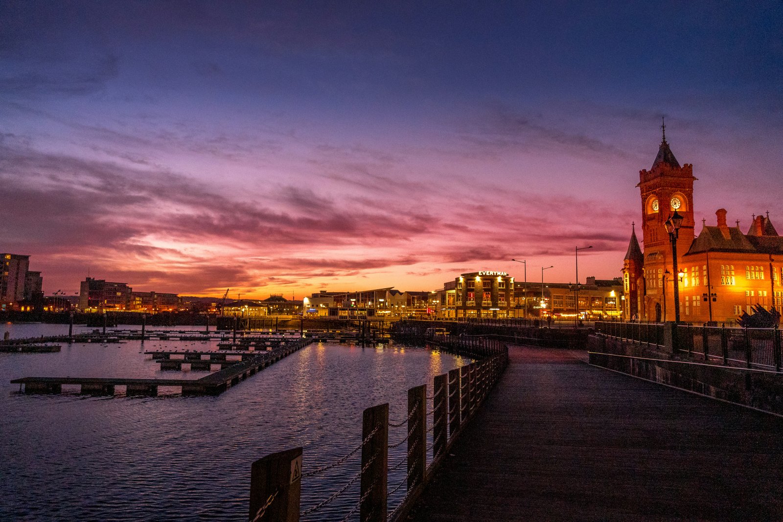 Cardiff Bay Wales