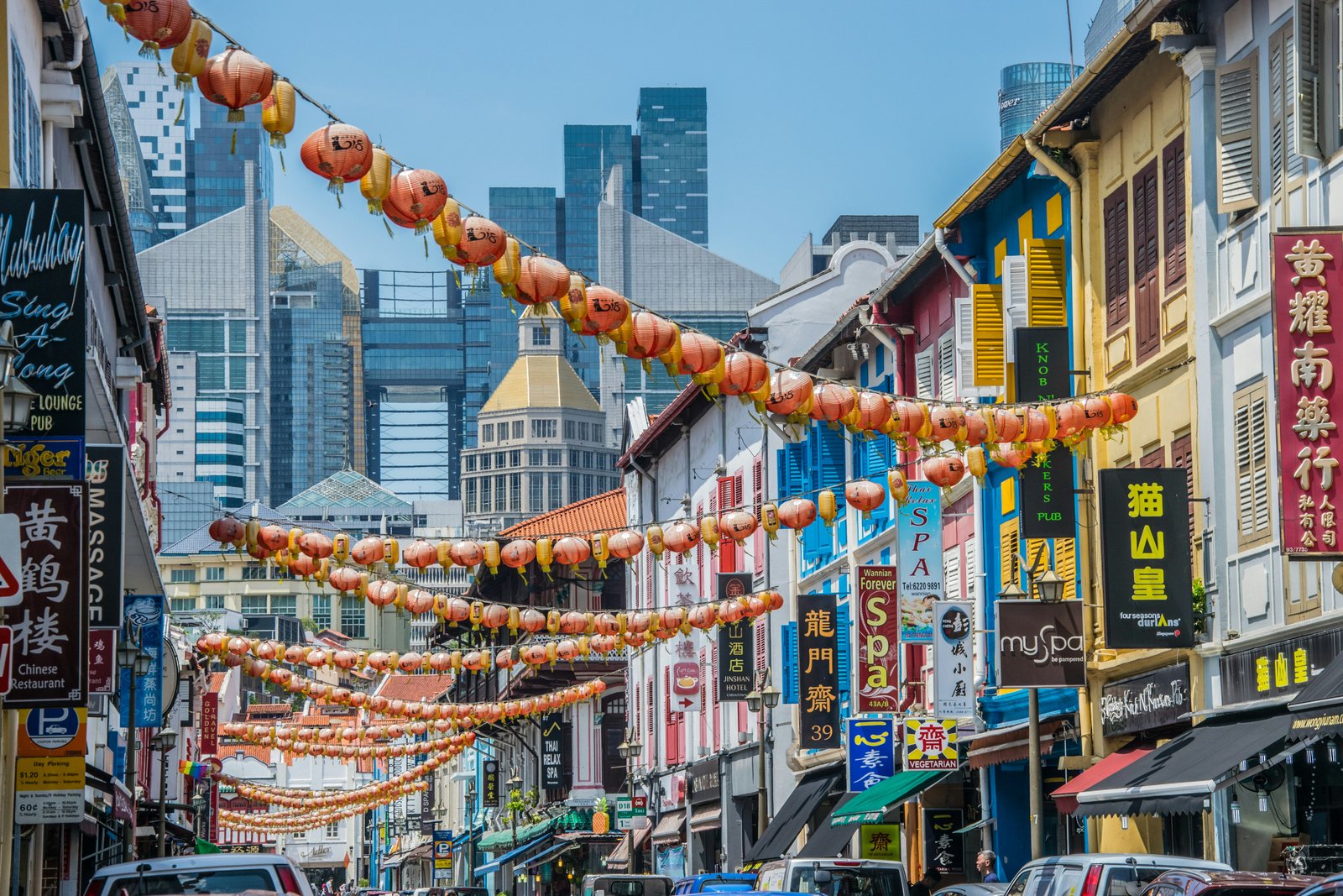 Chinatown Singapore heritage district