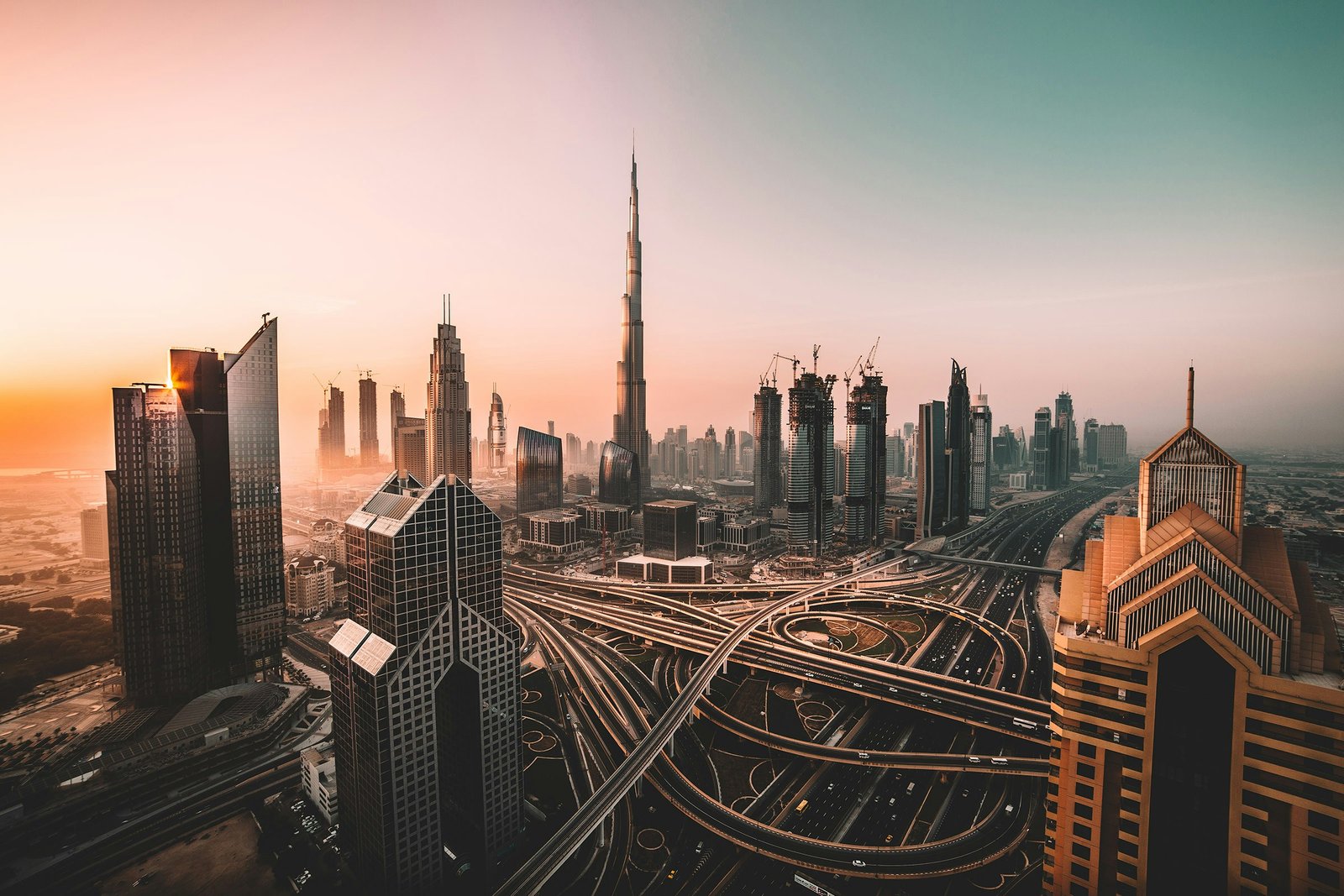 Dubai Burj Khalifa skyline