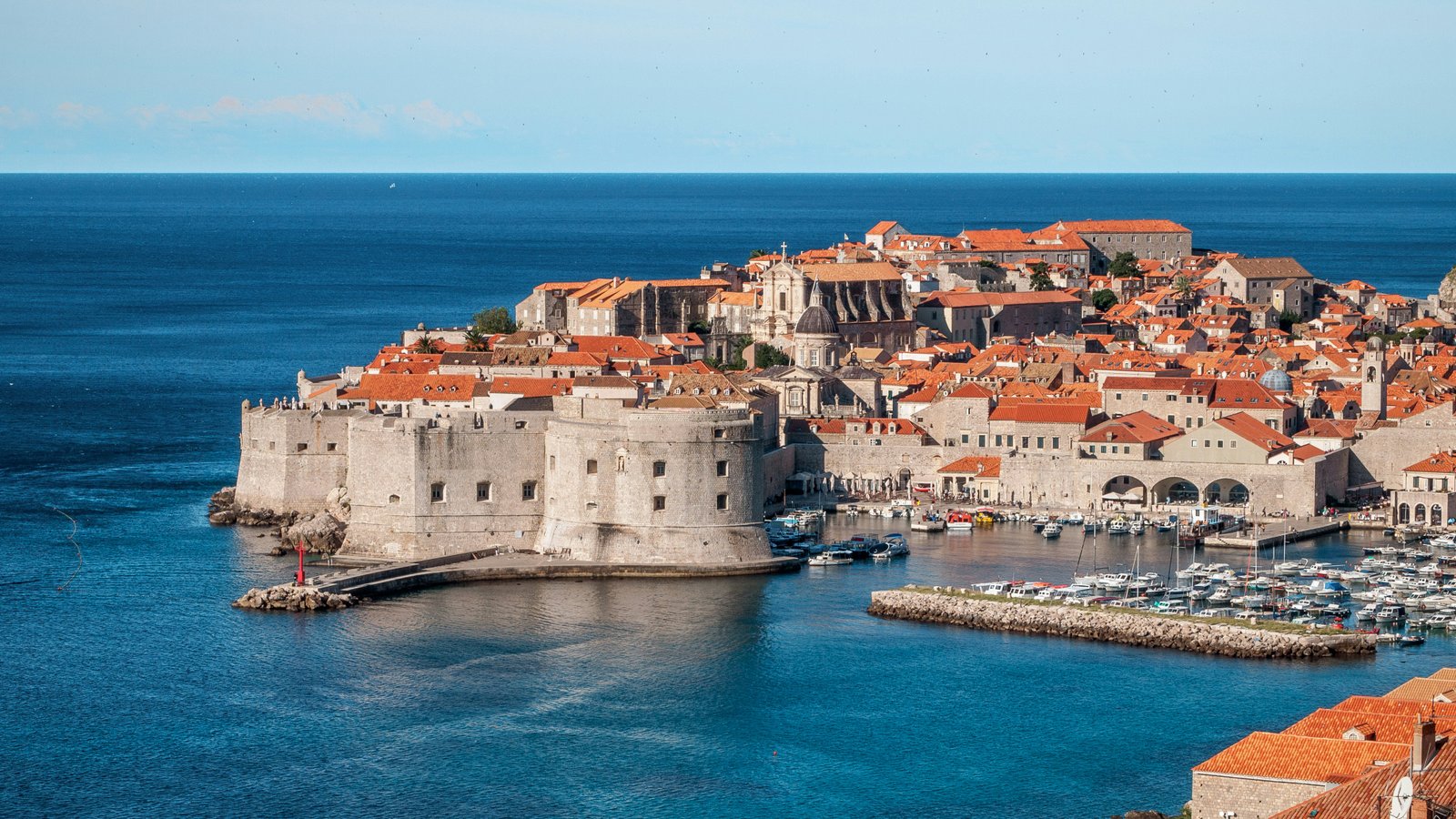 Dubrovnik Croatia seaport