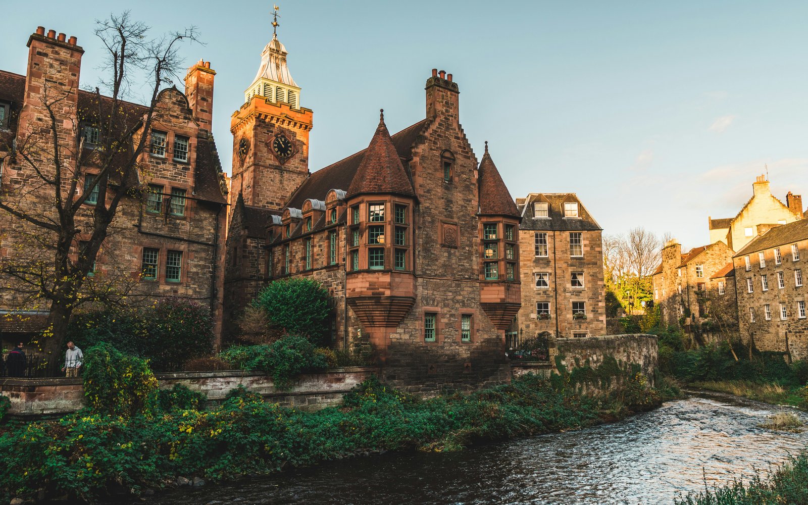 Dean Village Edinburgh Scotland