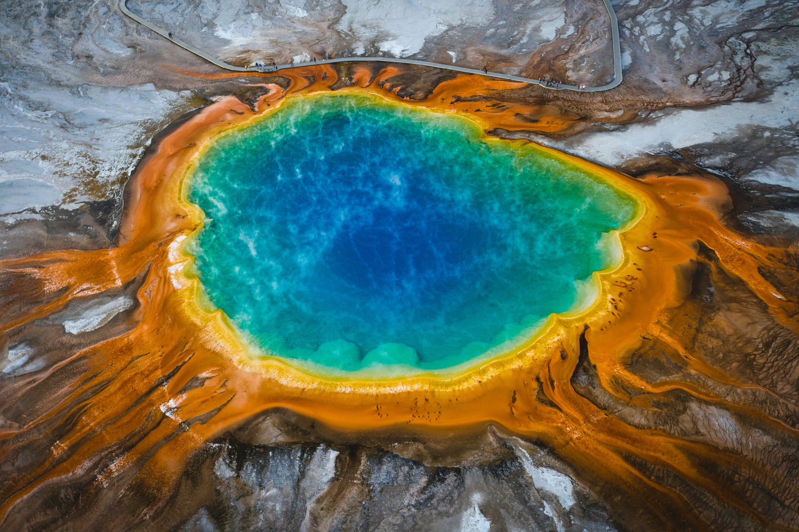 Grand Prismatic Spring Yellowstone