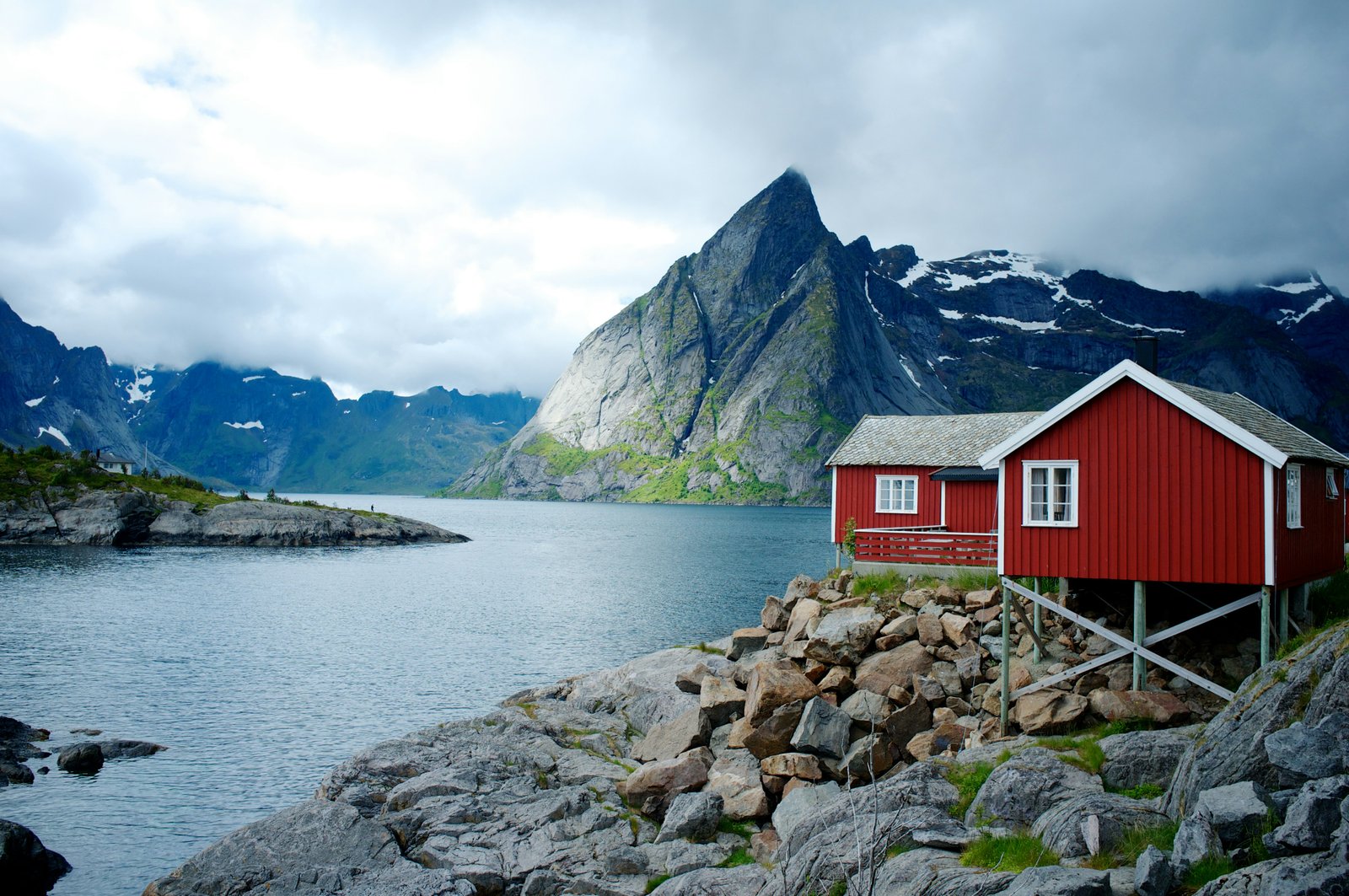 Hamnoy Norway fjord