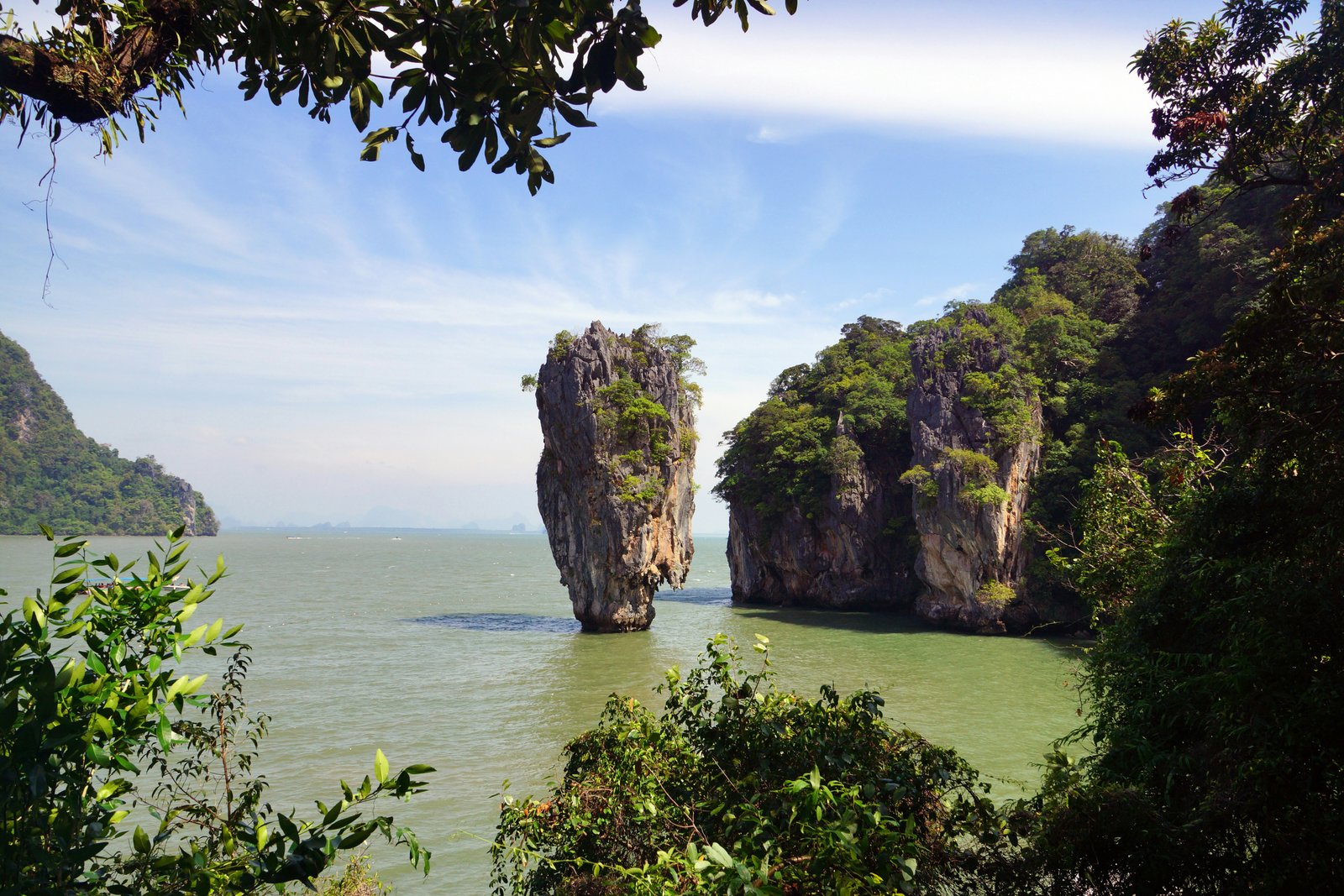 Phang Nga Bay Thailand limestone islands