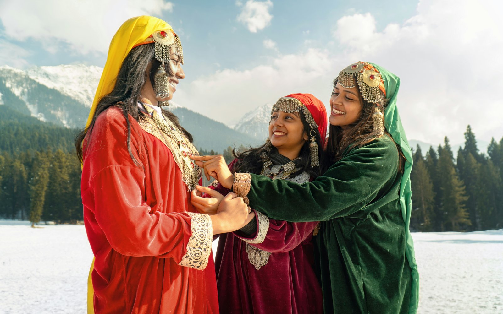 People in Kashmir