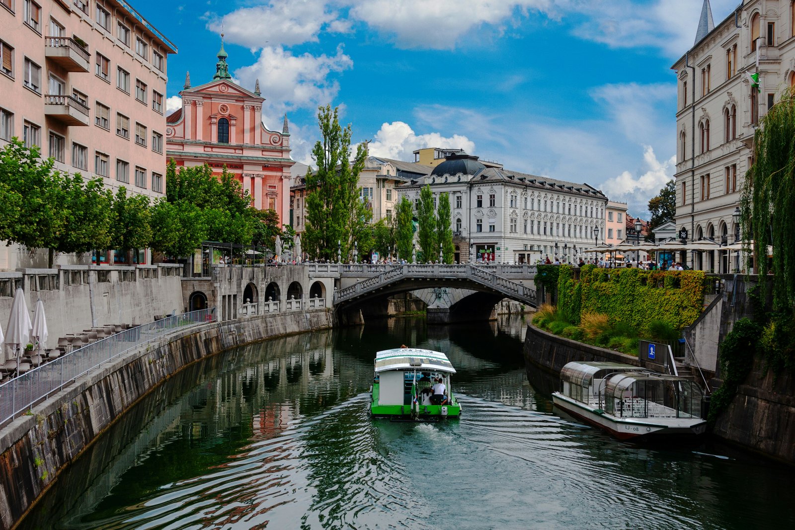 Ljubljana bridge Slovenia