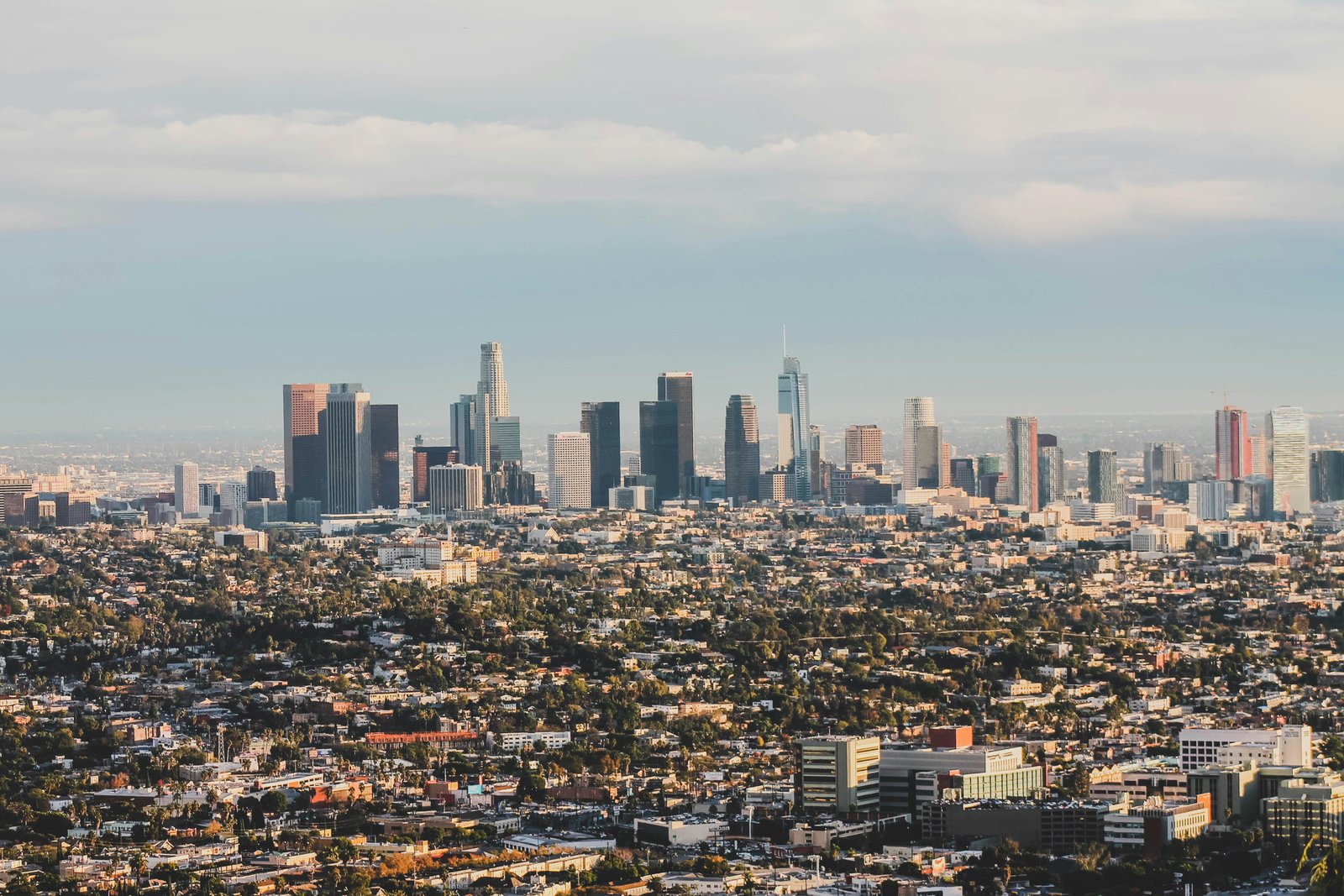 Los Angeles skyline California