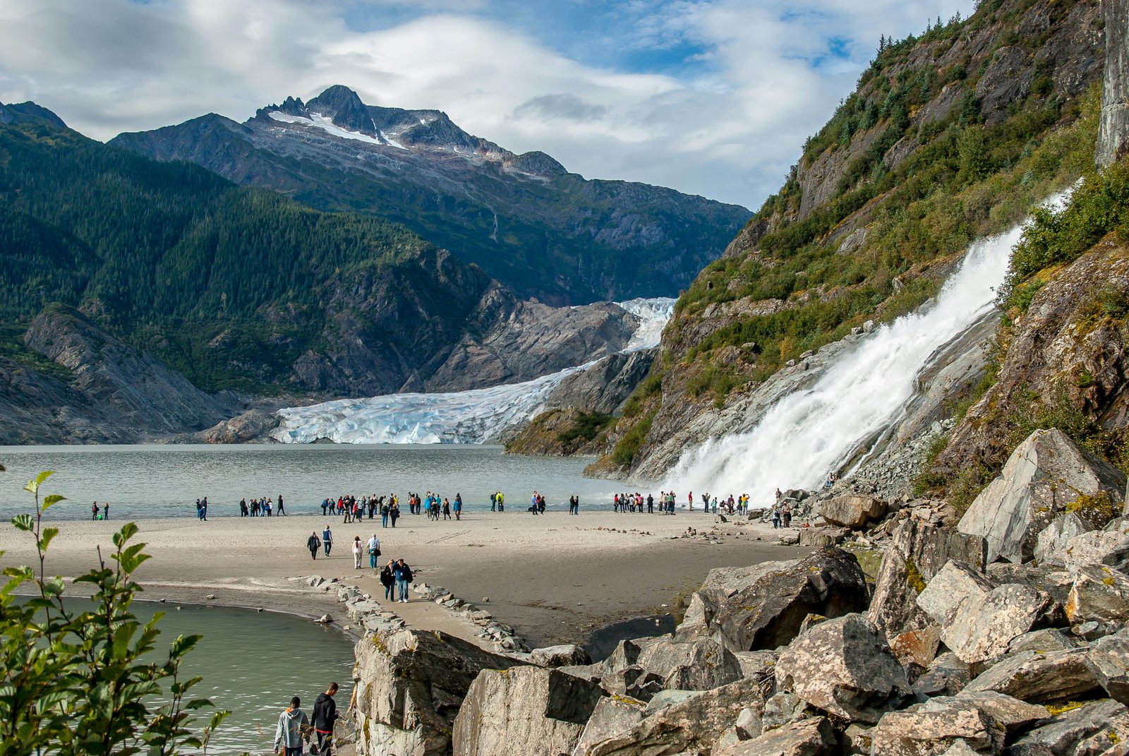 Mendenhall Glacier Juneau Alaska