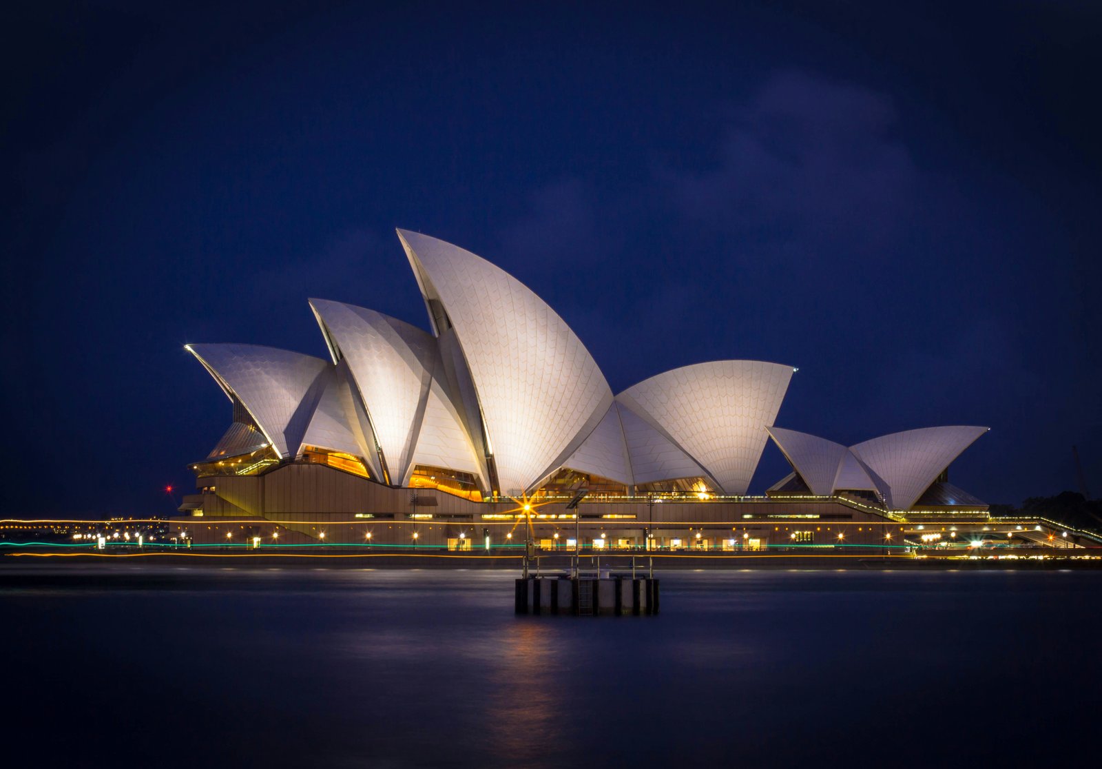 Sydney Opera House at night Australia