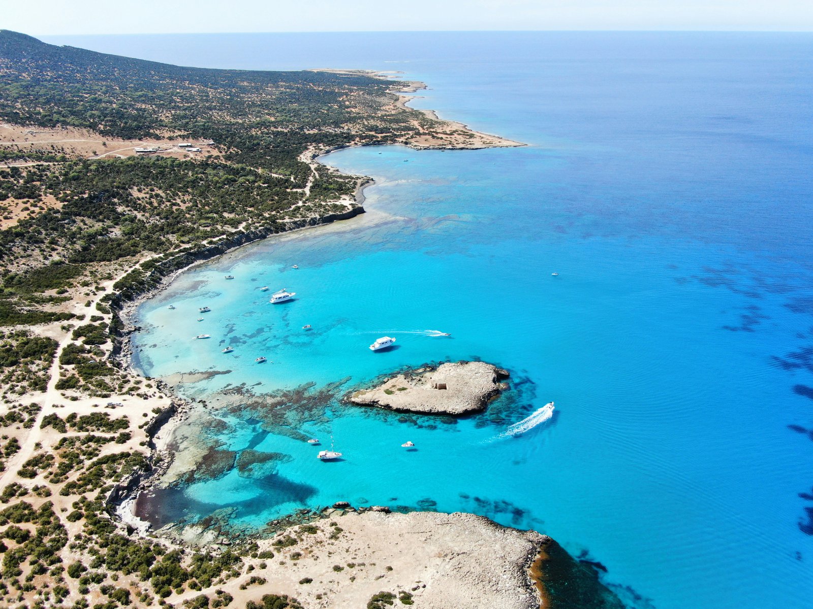 Paphos coastal view Cyprus