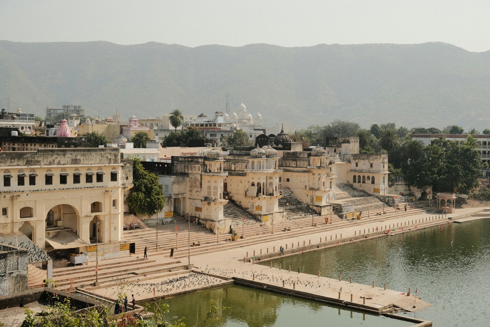 Pushkar ghats in Rajasthan
