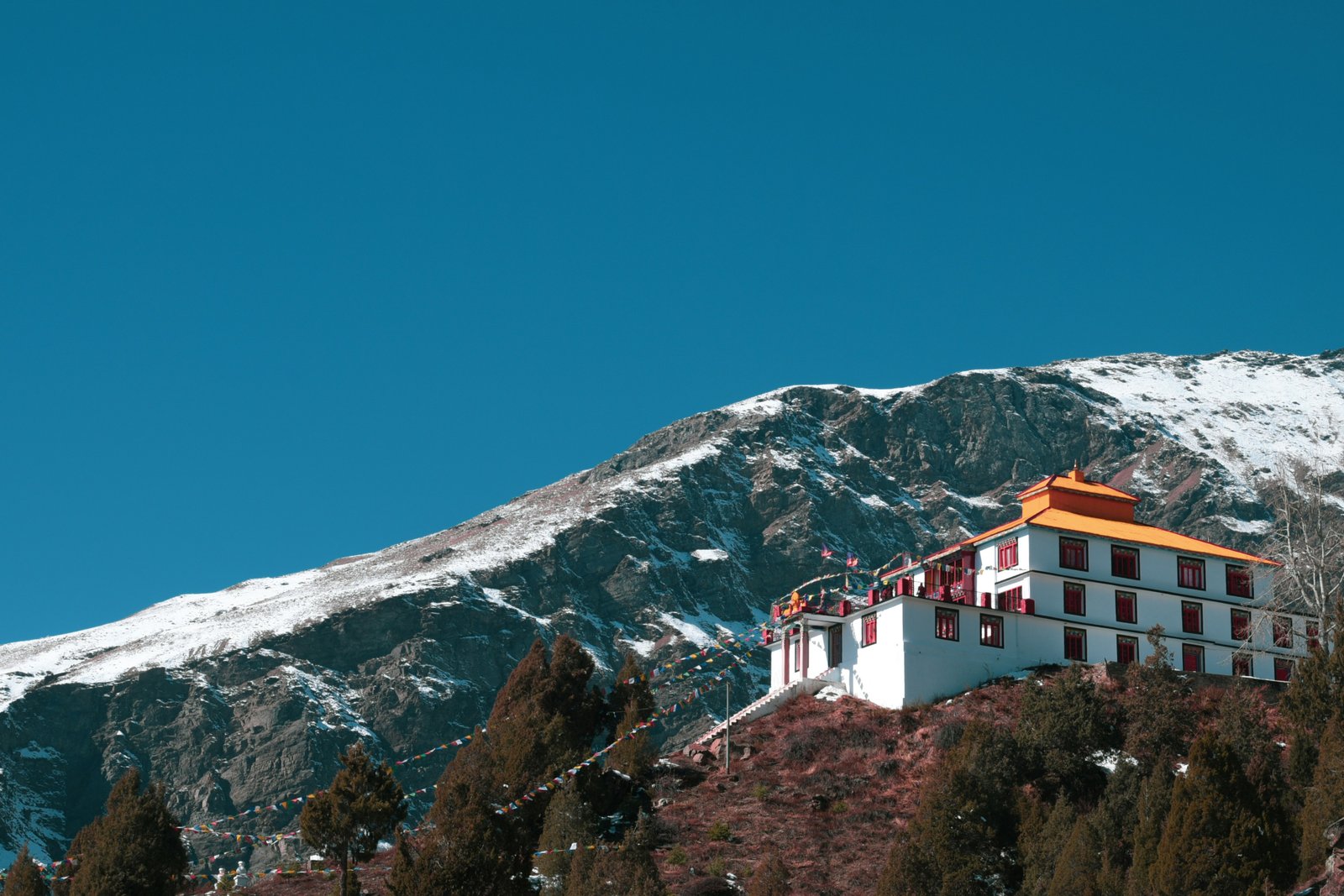 Tibetan monastery in Himachal Pradesh