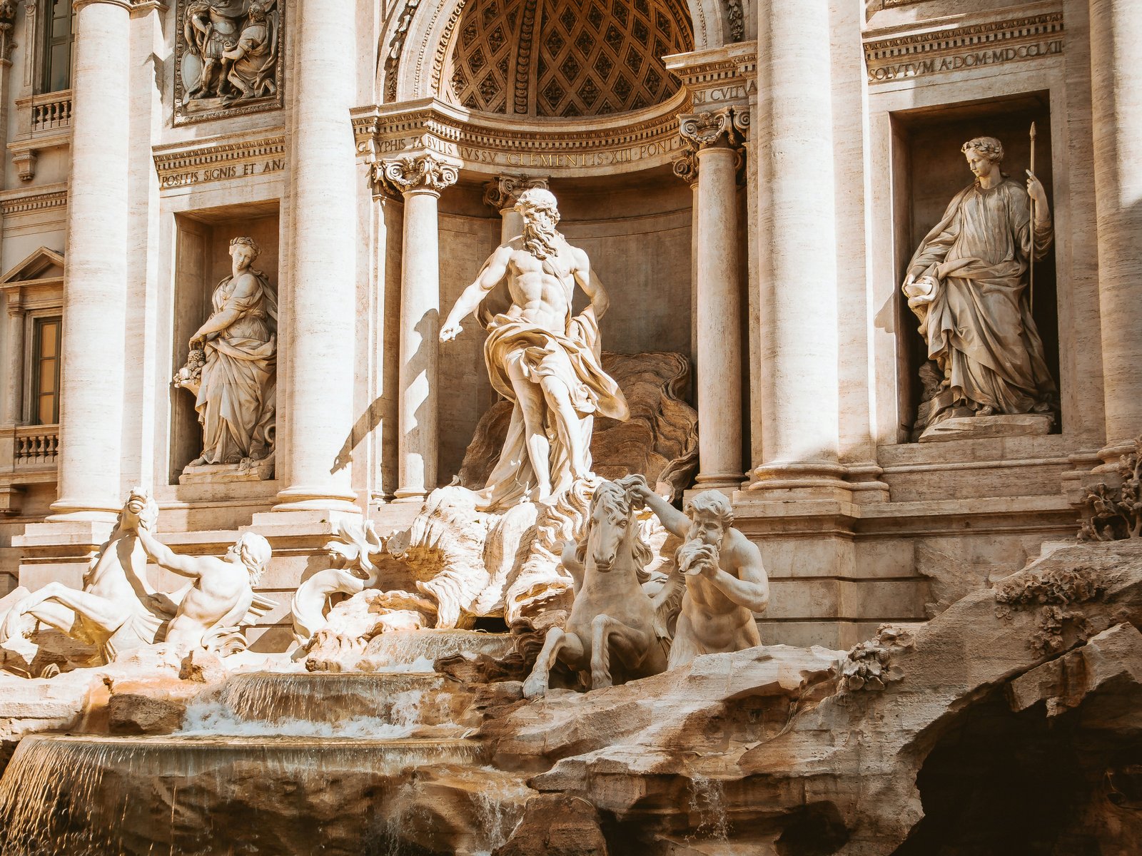Trevi Fountain Rome Italy