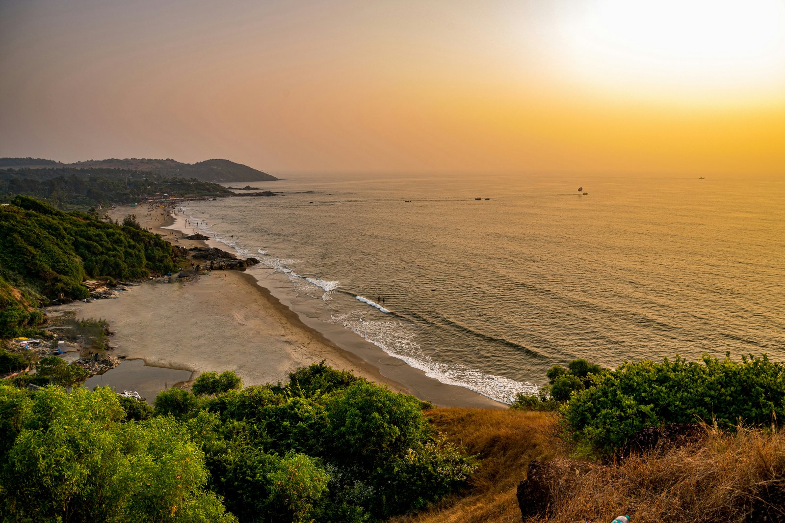 Vagator Beach sunset